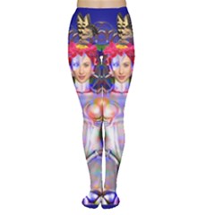 Robot Butterfly Women s Tights by icarusismartdesigns