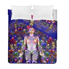 Robot Butterfly Duvet Cover (twin Size) by icarusismartdesigns