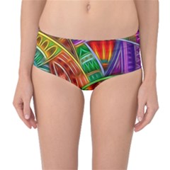 Happy Tribe Mid-waist Bikini Bottoms by KirstenStar