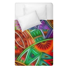 Happy Tribe Duvet Cover (single Size) by KirstenStar