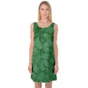 Woven Skin Green Sleeveless Satin Nightdresses View1