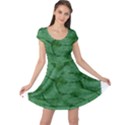 Woven Skin Green Cap Sleeve Dresses View1