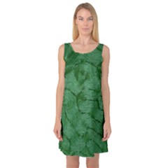 Woven Skin Green Sleeveless Satin Nightdresses by InsanityExpressed