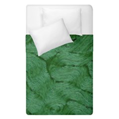 Woven Skin Green Duvet Cover (single Size)