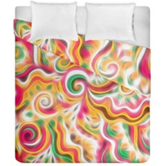 Sunshine Swirls Duvet Cover (double Size) by KirstenStar