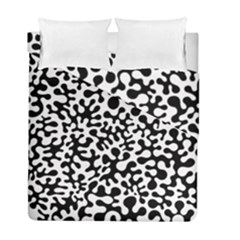 Black And White Blots  Duvet Cover (twin Size) by KirstenStar