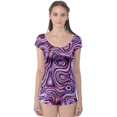 Colourtile Short Sleeve Leotard by InsanityExpressed