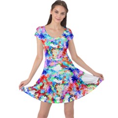 Soul Colour Light Cap Sleeve Dresses by InsanityExpressed