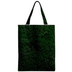 Green Moss Zipper Classic Tote Bags by InsanityExpressed