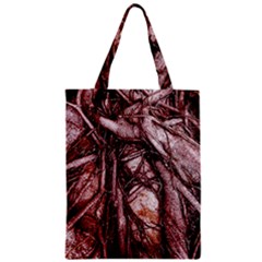The Bleeding Tree Zipper Classic Tote Bags by InsanityExpressed