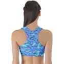 Blue Confetti Storm Sports Bra View2