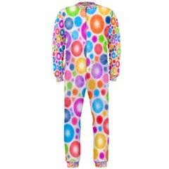 Candy Color s Circles Onepiece Jumpsuit (men) by KirstenStarFashion