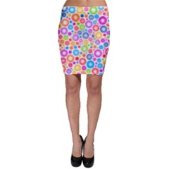 Candy Color s Circles Bodycon Skirts by KirstenStarFashion