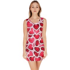 Candy Hearts Bodycon Dress