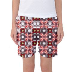 Cute Pretty Elegant Pattern Women s Basketball Shorts