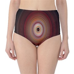 Colour Twirl High-waist Bikini Bottoms by InsanityExpressedSuperStore