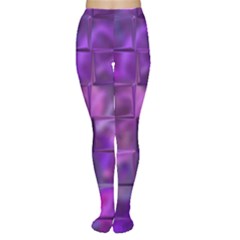 Purple Squares Tights by KirstenStarFashion