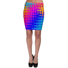 Totally Trippy Hippy Rainbow Bodycon Skirts by KirstenStarFashion