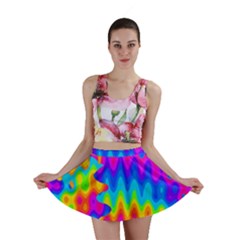 Amazing Acid Rainbow Mini Skirts by KirstenStarFashion