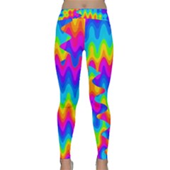 Amazing Acid Rainbow Yoga Leggings by KirstenStarFashion