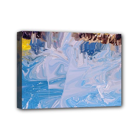 Splash 4 Mini Canvas 7  X 5  by icarusismartdesigns