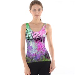 Abstract Music  Tank Tops