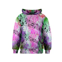 Abstract Music  Kid s Pullover Hoodies