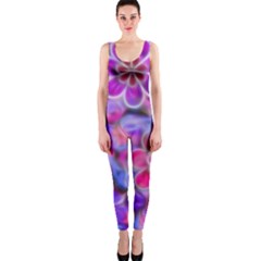 Pretty Floral Painting Onepiece Catsuits by KirstenStarFashion