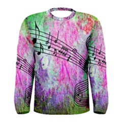 Abstract Music 2 Men s Long Sleeve T-shirts