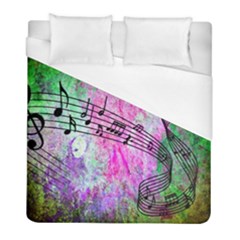 Abstract Music 2 Duvet Cover Single Side (twin Size)