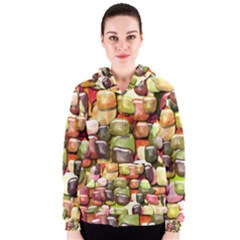 Stones 001 Women s Zipper Hoodies by ImpressiveMoments