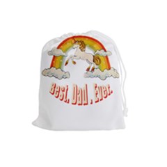 Best  Dad  Ever  Drawstring Pouches (large) 