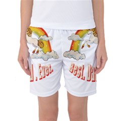 Best  Dad  Ever Women s Basketball Shorts by redcow