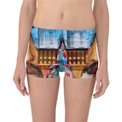 Graffiti Sunglass Art Reversible Boyleg Bikini Bottoms by TheWowFactor