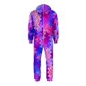 Pink and Purple Marble Waves Hooded Jumpsuit (Kids) View2