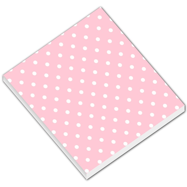 Pink Polka Dots Small Memo Pads