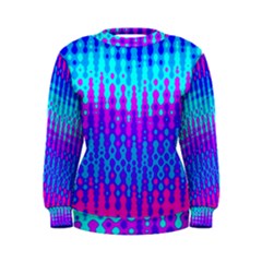 Melting Blues And Pinks Women s Sweatshirts