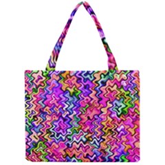 Swirly Twirly Colors Tiny Tote Bags