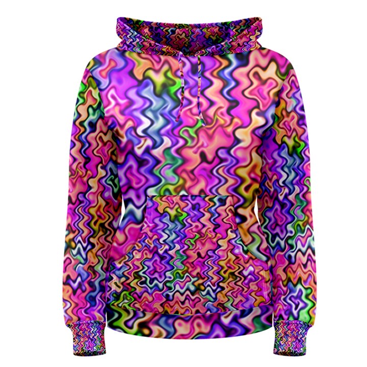Swirly Twirly Colors Women s Pullover Hoodies