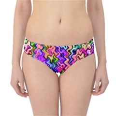 Swirly Twirly Colors Hipster Bikini Bottoms by KirstenStar