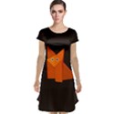 Dark Cute Origami Fox Cap Sleeve Nightdresses View1