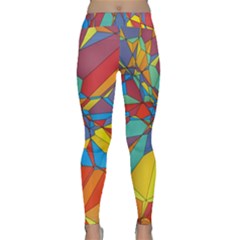 Colorful Miscellaneous Shapes Yoga Leggings