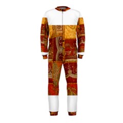 India Print Realism Fabric Art Onepiece Jumpsuit (kids) by TheWowFactor
