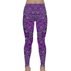 Crazy Beautiful Abstract  Yoga Leggings  by OCDesignss