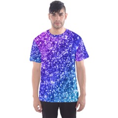 Glitter Ocean Bokeh Men s Sport Mesh Tees