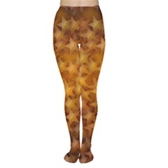 Gold Stars Women s Tights