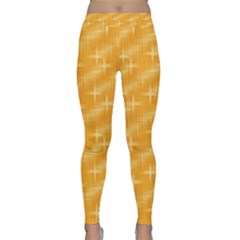 Many Stars, Golden Yoga Leggings