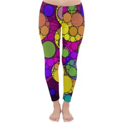 Florescent Abstract  Winter Leggings by OCDesignss