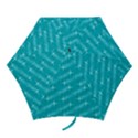 Many Stars,aqua Mini Folding Umbrellas View1