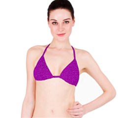 Sparkling Glitter Hot Pink Bikini Tops by ImpressiveMoments